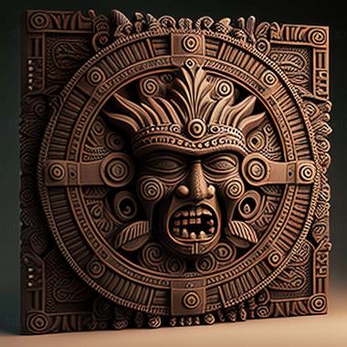 3D model aztec (STL)